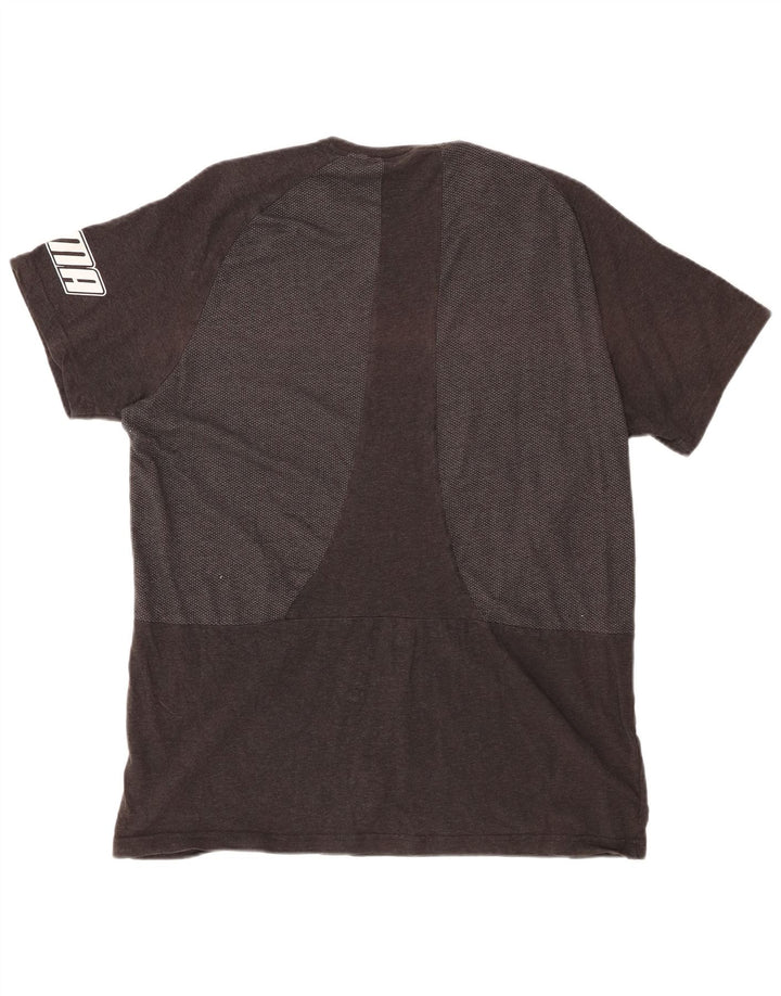 PUMA Herre grafisk T-shirt Top 2XL Grå Colourblock