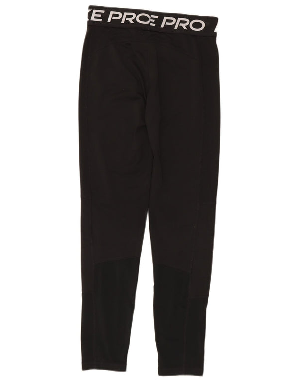 Nike piger Dri Fit grafiske leggings 13-14 år XL sort