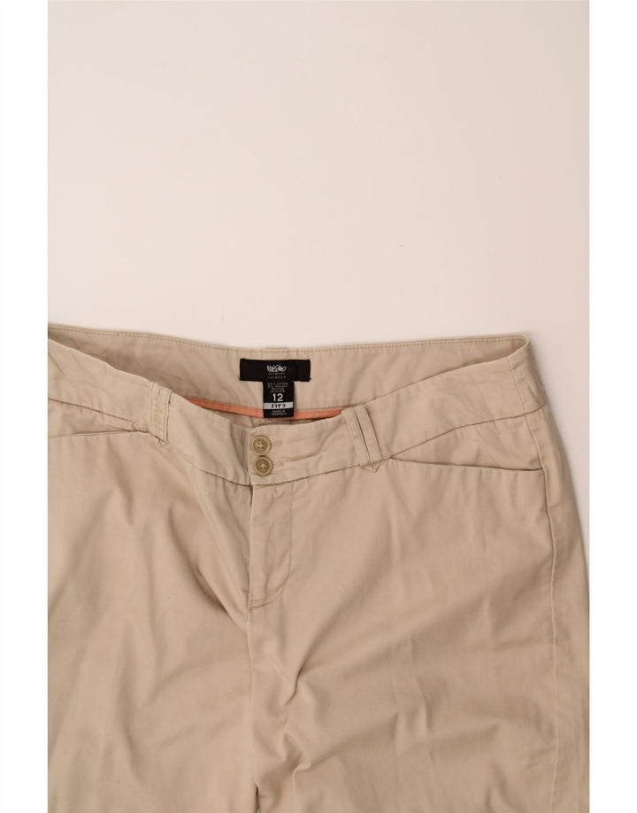 MOSSIMO Womens Casual Shorts US 12 Large W36  Beige Cotton Vintage Mossimo and Second-Hand Mossimo from Messina Hembry 