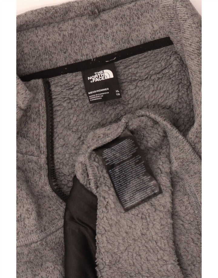 The North Face Herre træningsdragt Topjakke XL Grå Flecked Polyester