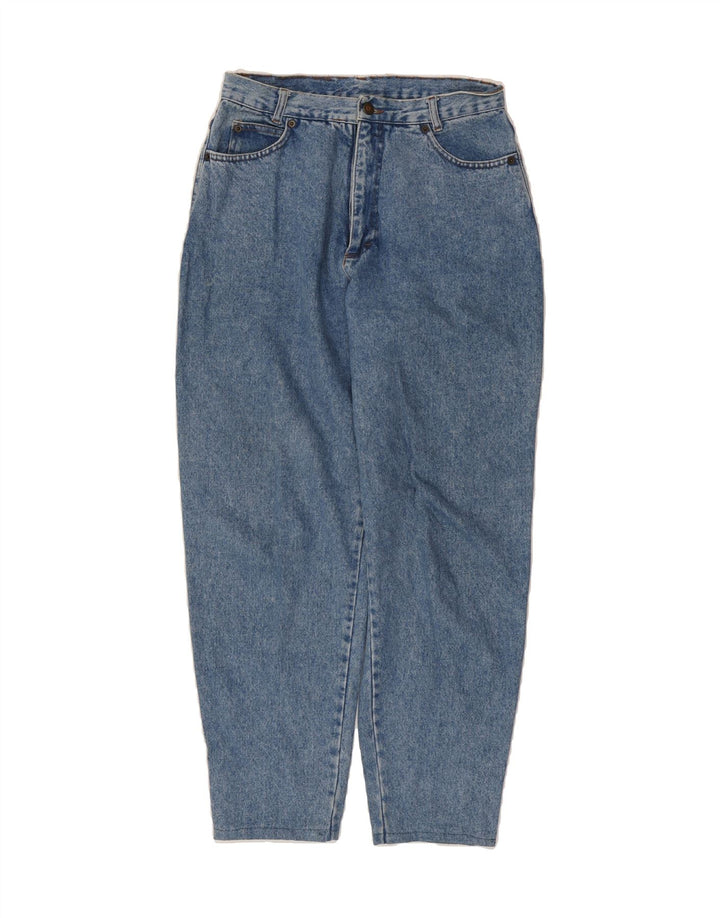 VINTAGE Womens Tapered Jeans IT 44 Medium W30 L30 Blue Cotton Vintage Vintage and Second-Hand Vintage from Messina Hembry 