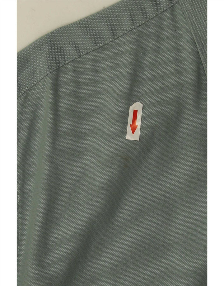 Lacoste Kortærmet Herreskjorte Størrelse 45 XL Grøn