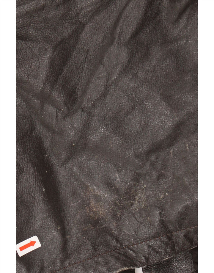 CONBIPEL Læderfrakke til mænd IT 54 XL Brunt læder