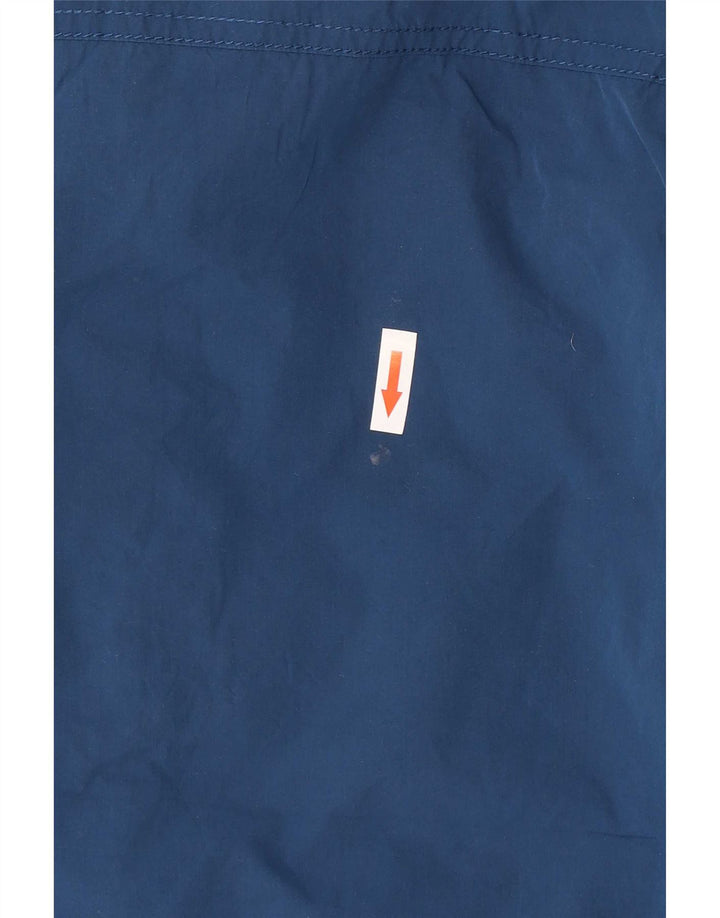 Superdry Regnjakke til mænd UK 34 XS Blå Polyester