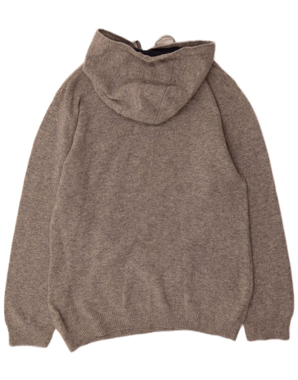 Crew Clothing Herre Hættetrøje XL Grå Uld