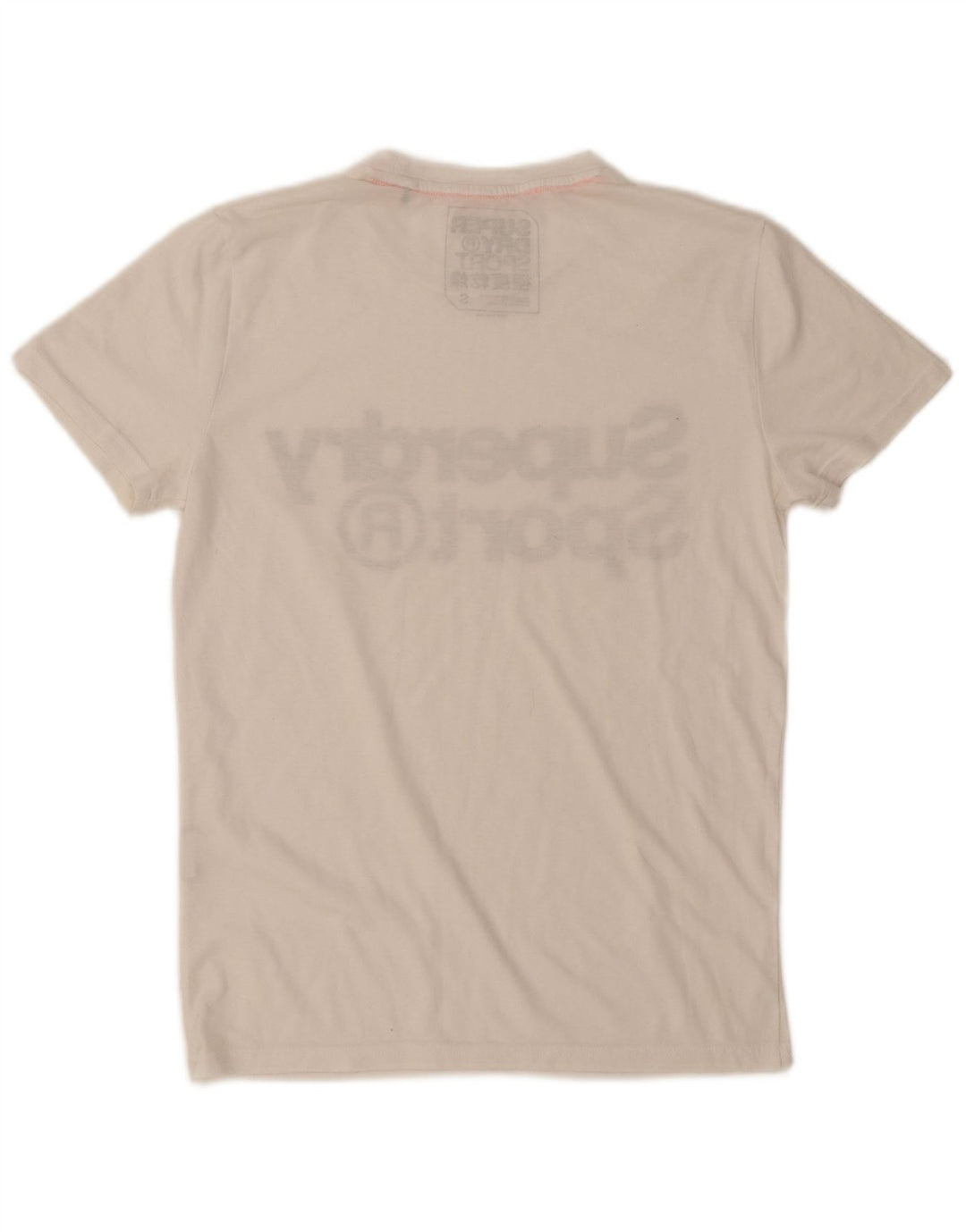 SUPERDRY Mens Graphic T-Shirt Top Small White