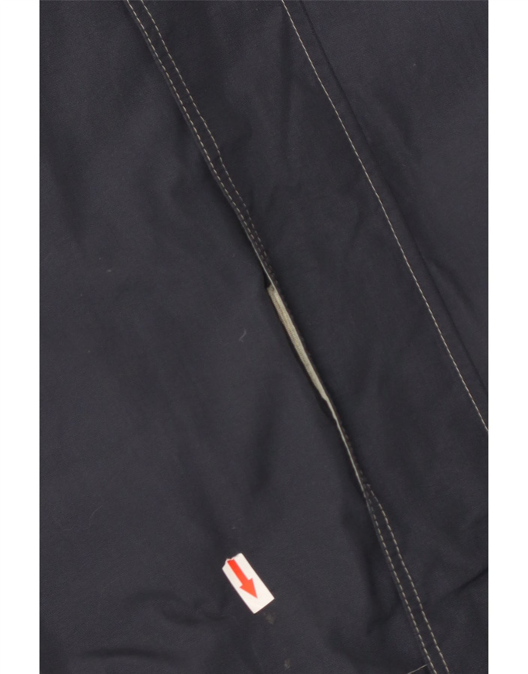 AUSTRALIAN L'ALPINA Windbreaker frakke til mænd UK 42 XL Navy Blue Polyester