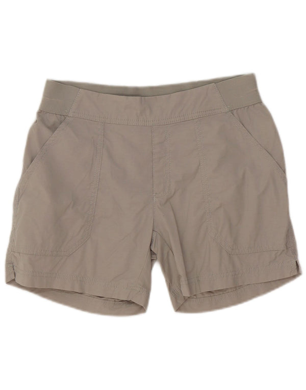 Columbia Womens Regular Fit Chino Shorts Små W28 Grå Bomuld