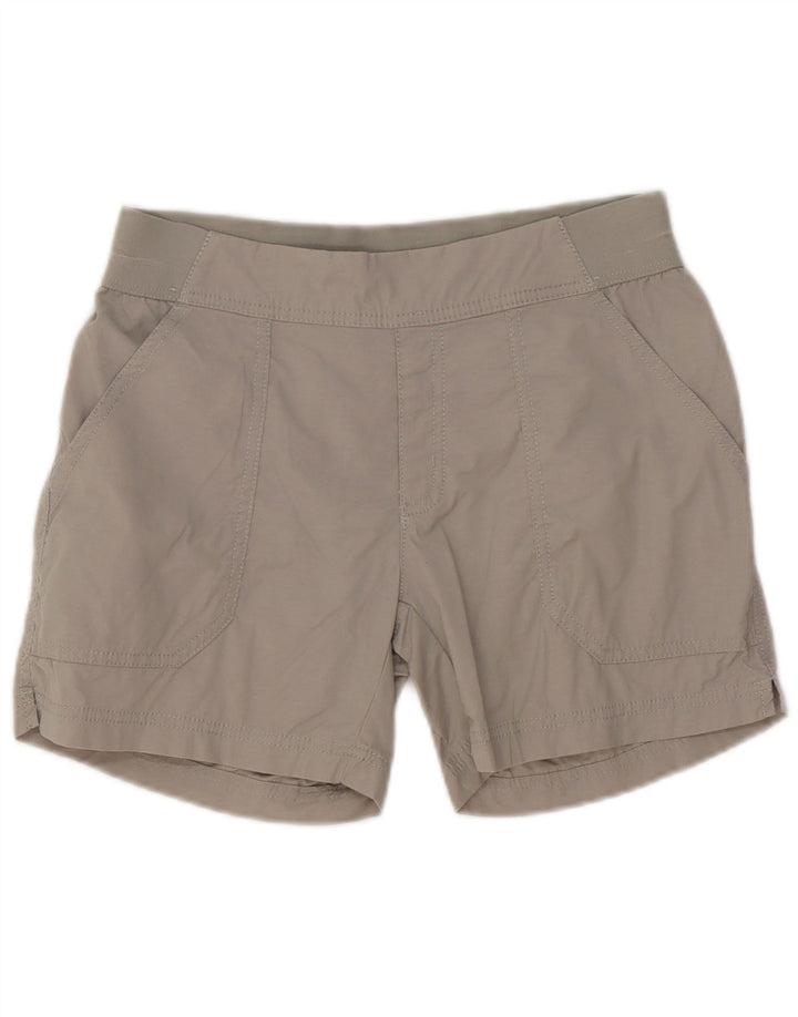 Columbia Womens Regular Fit Chino Shorts Små W28 Grå Bomuld