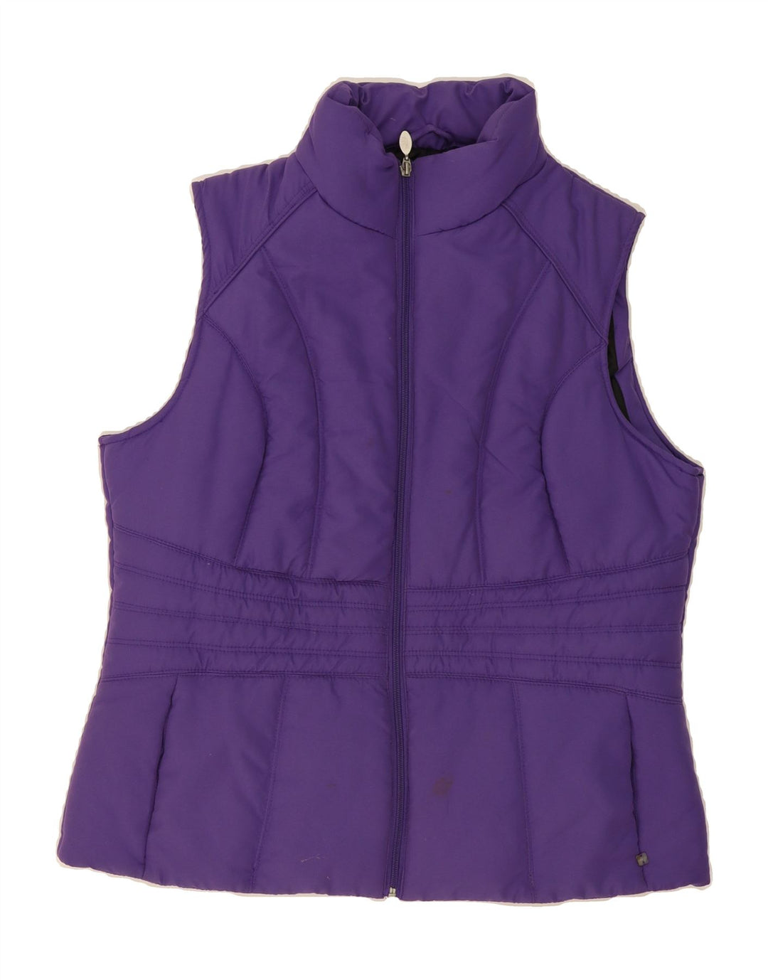 PACO Womens Padded Gilet UK 18 XL Purple Polyester Vintage Paco and Second-Hand Paco from Messina Hembry 