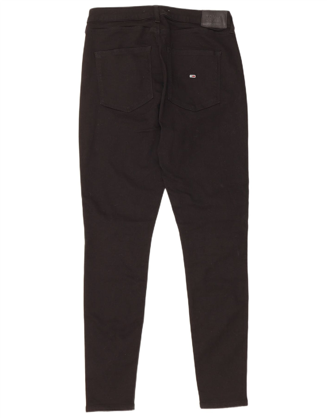 TOMMY HILFIGER Skinny Jeans til kvinder W30 L30 Sort bomuld