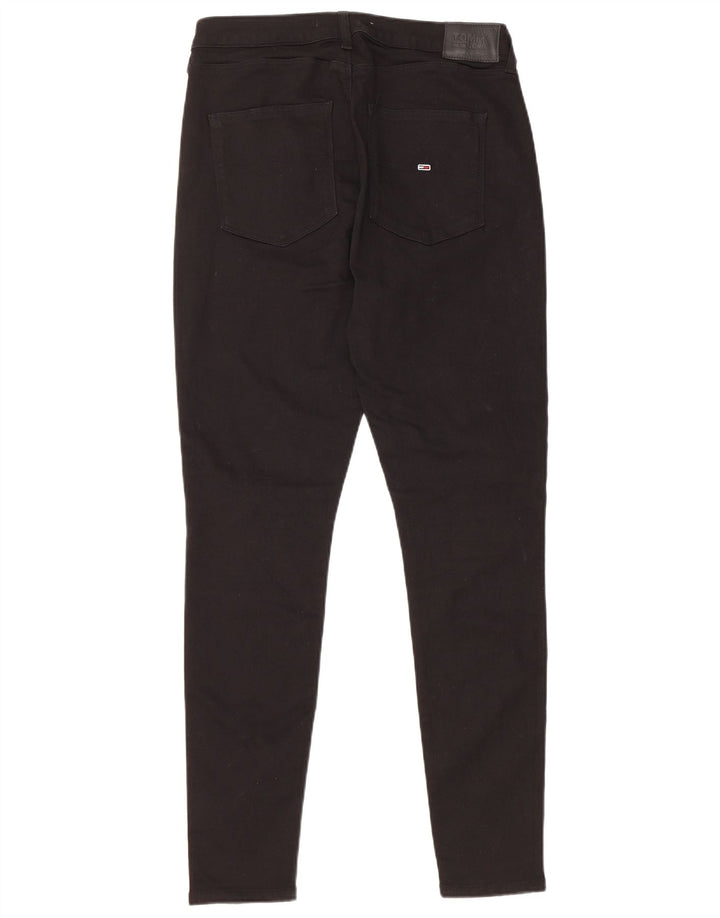 TOMMY HILFIGER Skinny Jeans til kvinder W30 L30 Sort bomuld