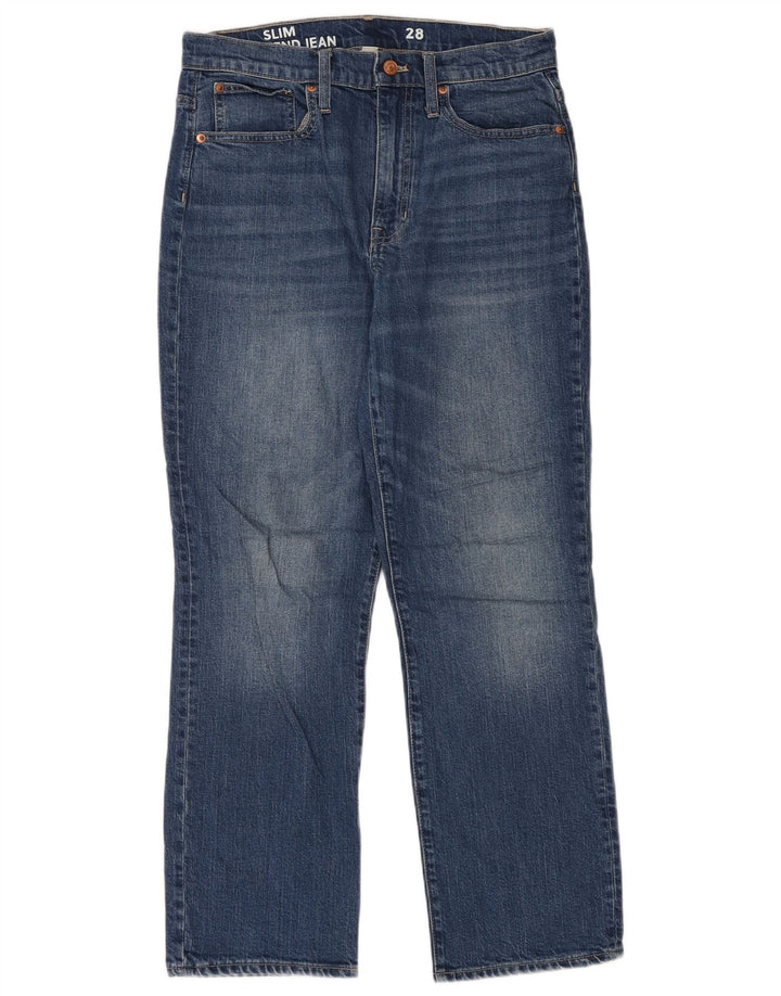J. Crew Dame Slim Jeans W28 L30 Blå Bomuld