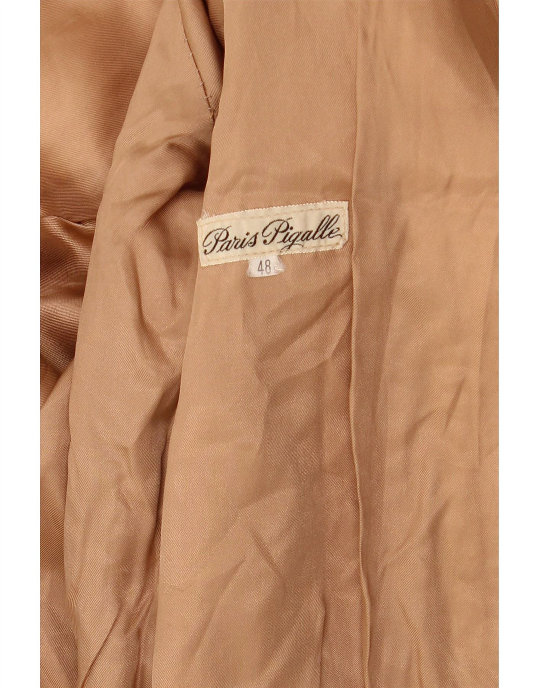 Vintage dame militær ruskindsjakke IT 48 XL Brun