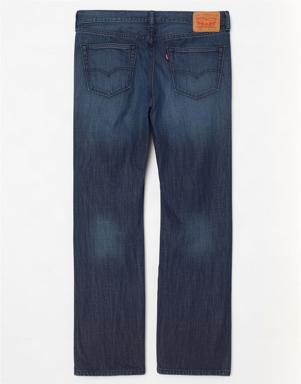 Levi's Herre 559 Relaxed Fit Straight Jeans W34 L32 Marineblå Bomuld