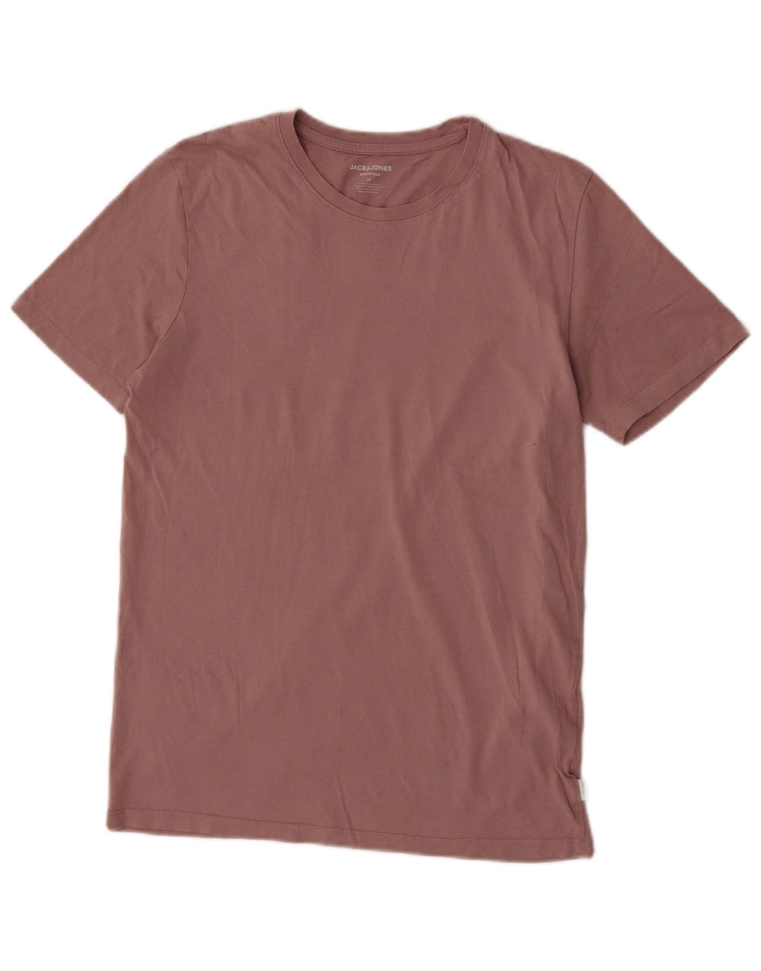 Jack & Jones Herre T-shirt Top Medium Pink Bomuld