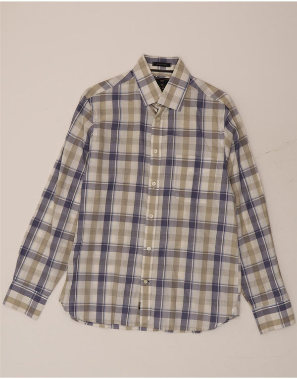 Marks & Spencer Herre Blue Harbor skjorte Medium flerfarvet ternet bomuld