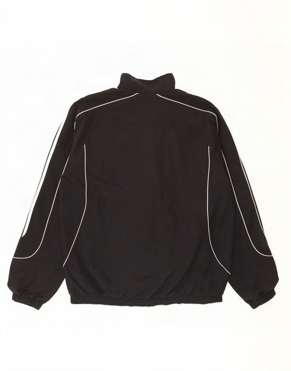 Adidas Træningsdragt til mænd Topjakke UK 38/40 Medium Sort Polyester