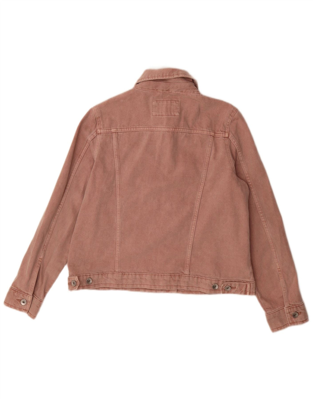 Marks & Spencer Dame denimjakke UK 12 Medium Pink Bomuld