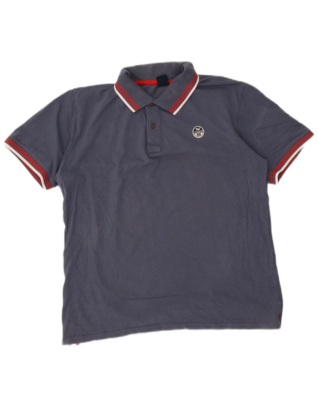 North Sails Herre poloshirt Stor marineblå bomuld