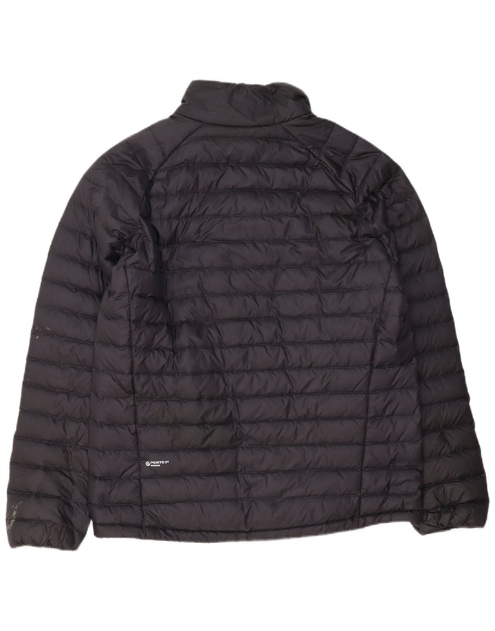 Jack Wolfskin Herre polstret jakke UK 42 XL Sort Polyester