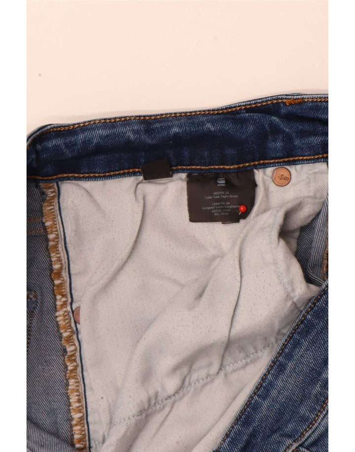 G-Star Herre 3301 Slim Jeans W33 L34 Blå