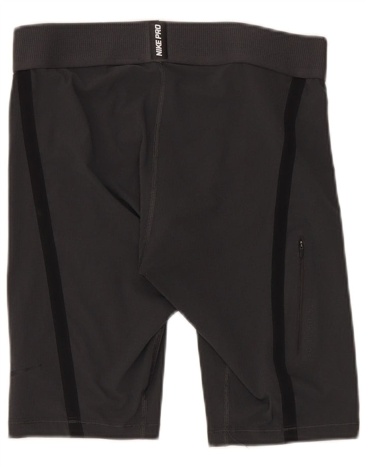 Nike sportsshorts til mænd, store grå polyester
