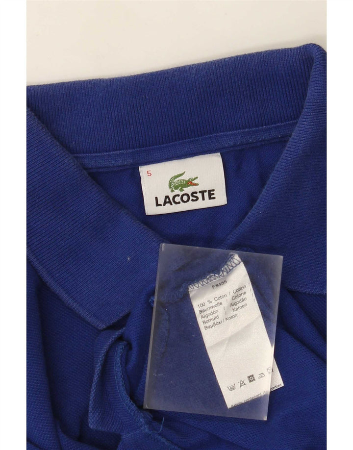Lacoste Herre poloskjorte str. 5 Large Blå Bomuld