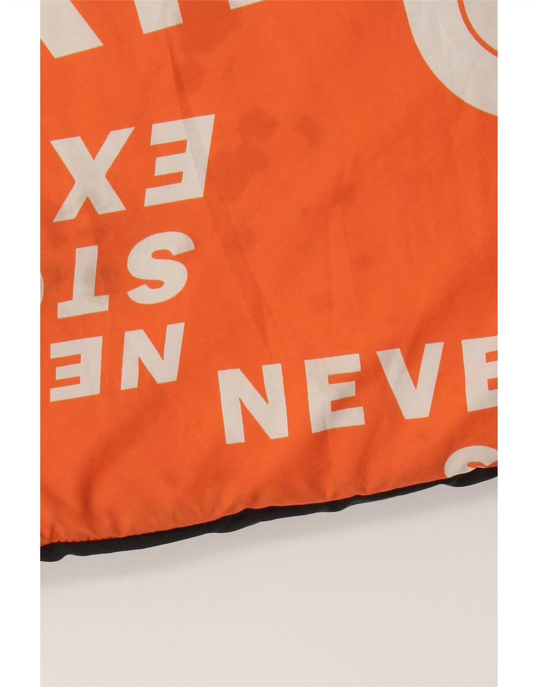 The North Face Boys Hætte Vendbar Polstret Jakke 14-15 År XL Sort