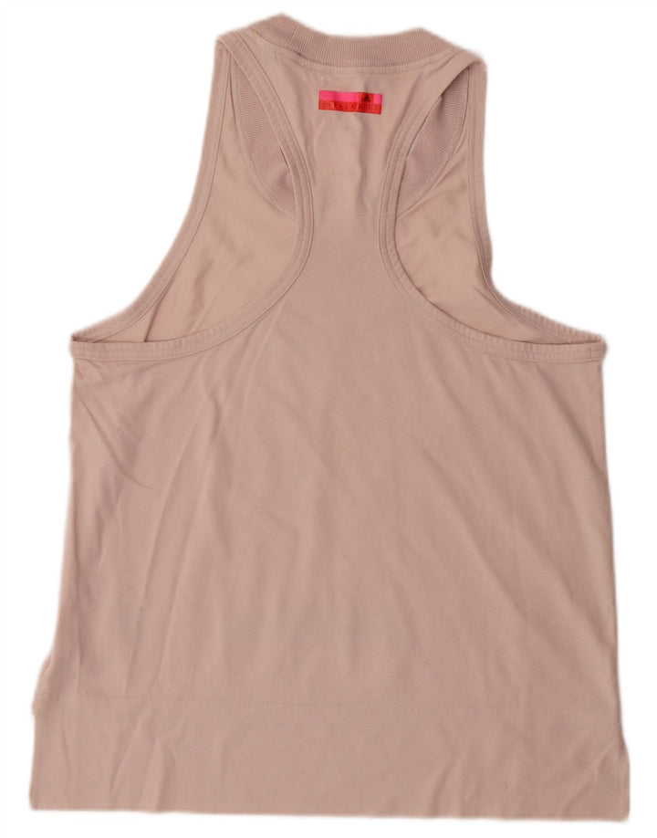ADIDAS Womens Climalite Graphic Vest Top UK 8/10 Small Pink
