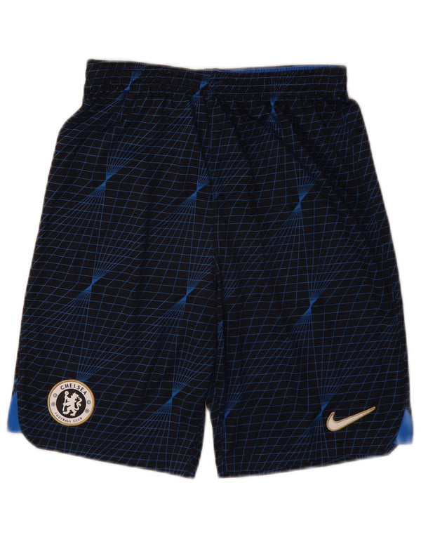 Nike Boys Chelsea FC sportsshorts 13-14 år XL Navy Blue Geometric
