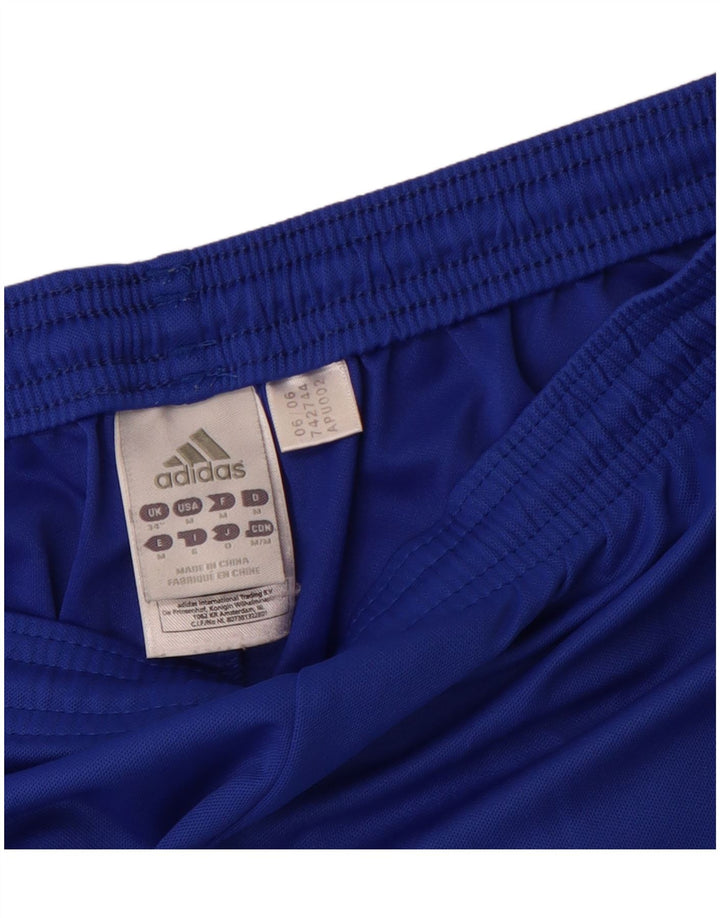 ADIDAS Mens Climalite Sport Shorts Large  Blue Polyester Vintage Adidas and Second-Hand Adidas from Messina Hembry 