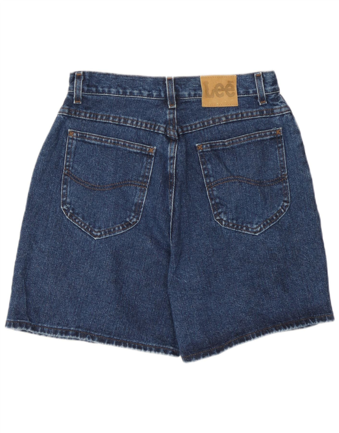 Lee Dame højtaljede denimshorts W28 Medium Blue