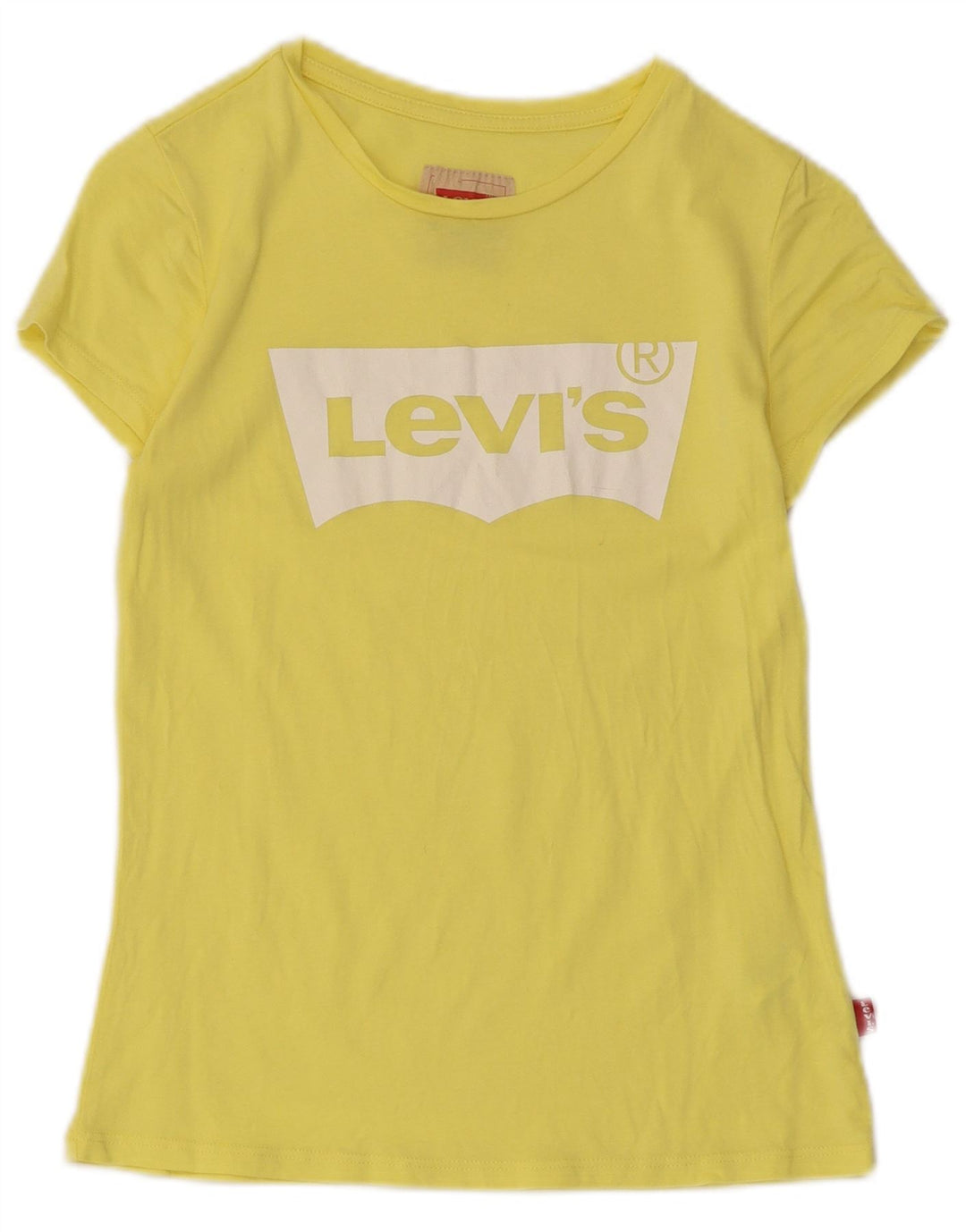 Levi's Boys Grafisk T-Shirt Top 13-14 År Gul Modal