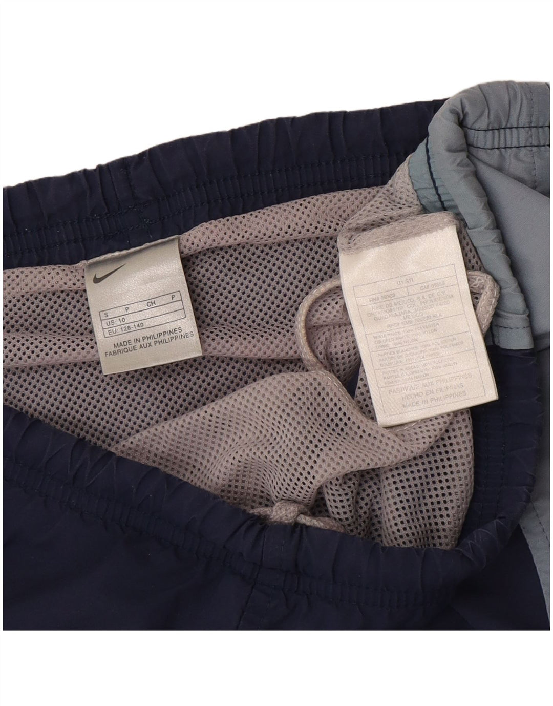 Nike drenge svømmeshorts 9-10 år Blå Colourblock Polyester