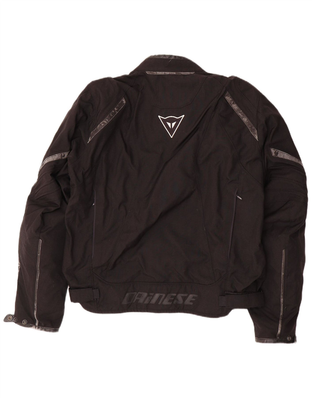 DAINESE Herre grafisk racerjakke EU 56 XL Sort Nylon