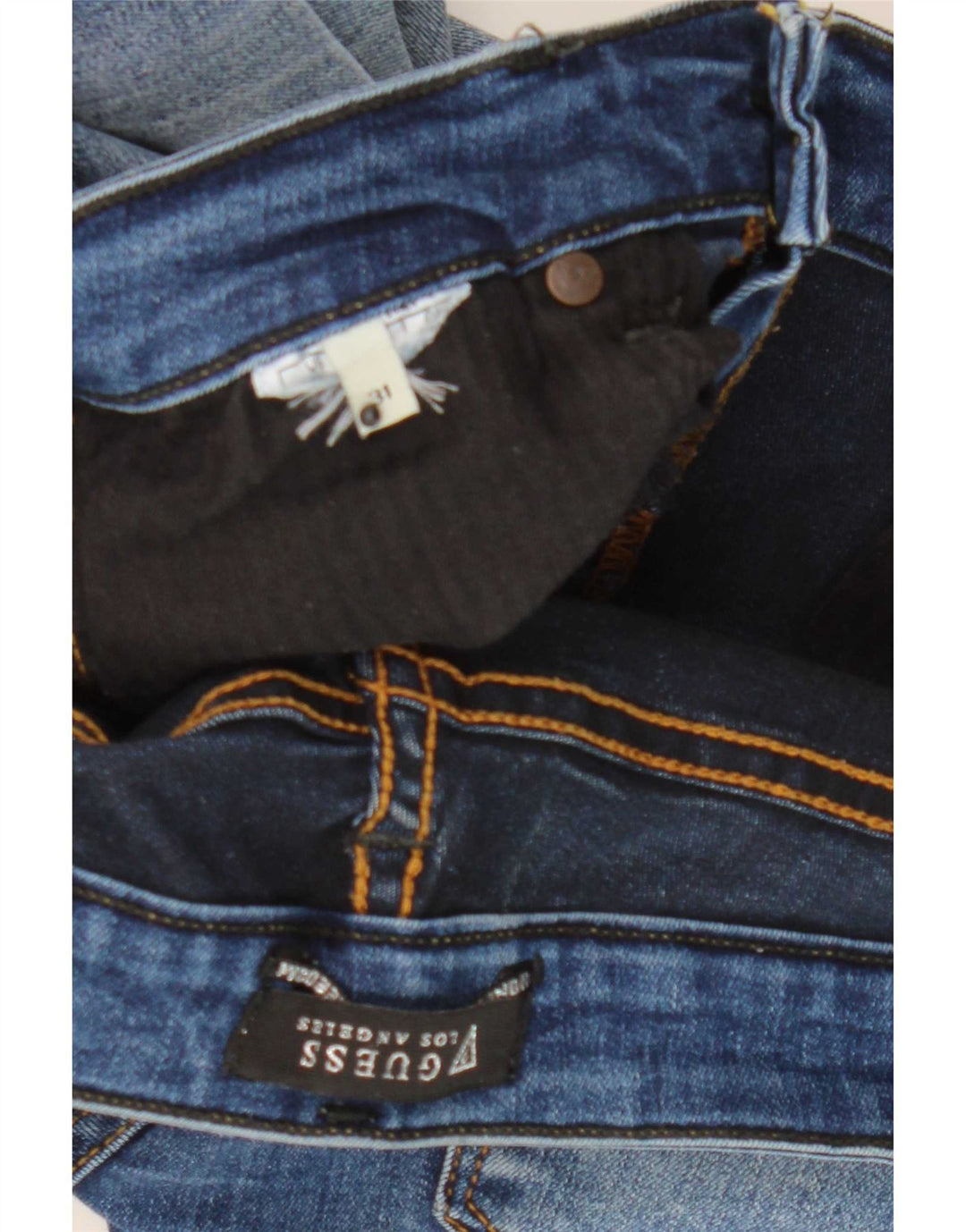 Guess Dame Starlet Skinny Jeans W31 L32 Blå