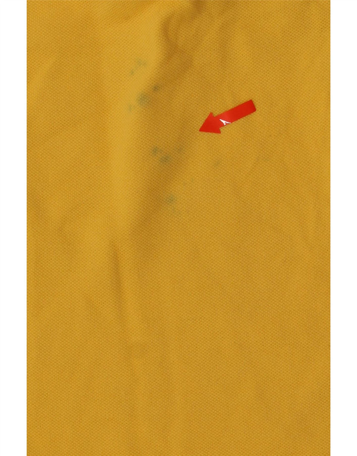 Kappa herre poloshirt Medium gul bomuld