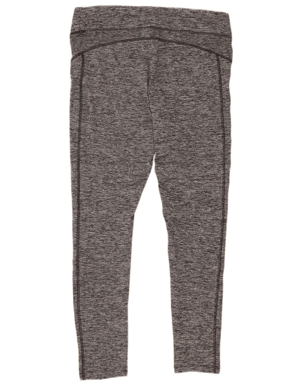 Umbro Womens Leggings UK 16 Large Grå Flecked Polyester