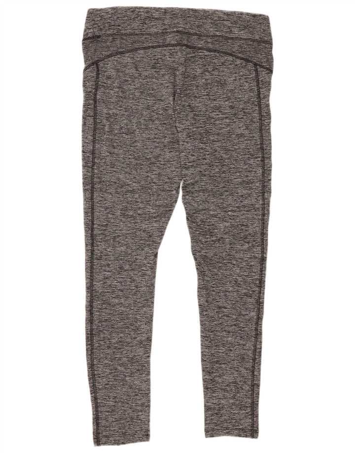 Umbro Womens Leggings UK 16 Large Grå Flecked Polyester