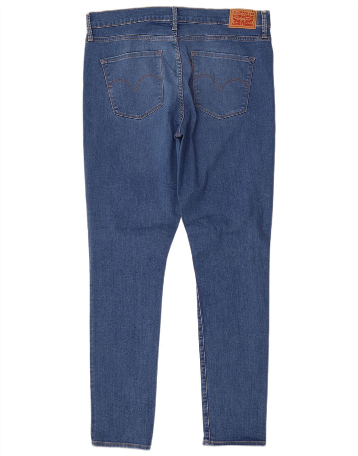 Levi's skinny jeans til kvinder W32 L30 blå bomuld