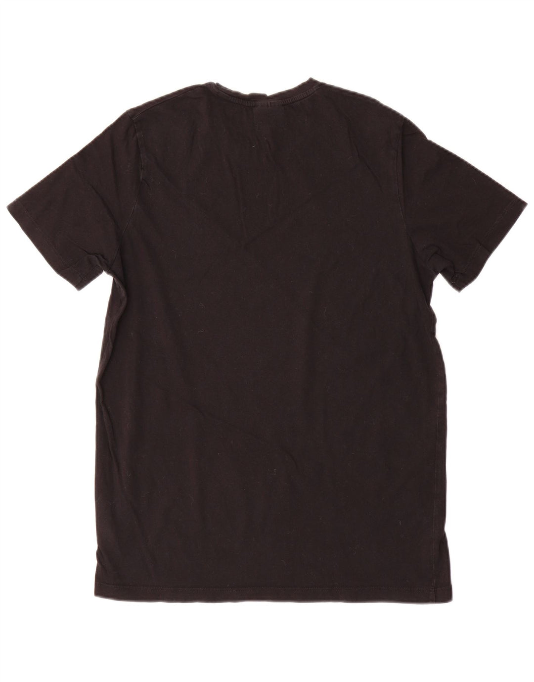 Hugo Boss Herre T-Shirt Top Medium Sort Bomuld
