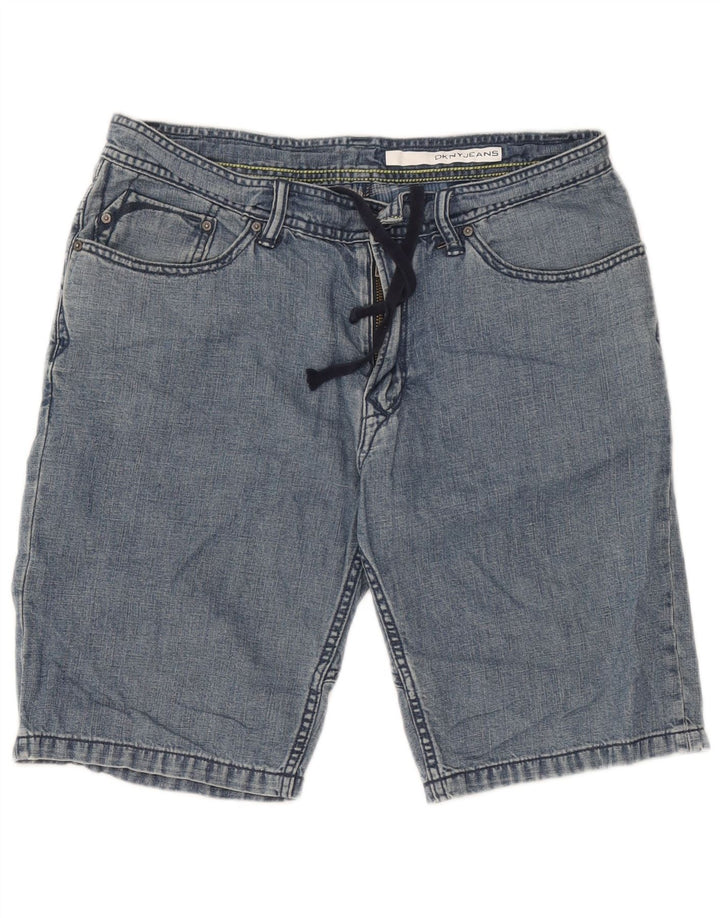 Dkny Herre Denim Shorts W31 Medium Blue Bomuld