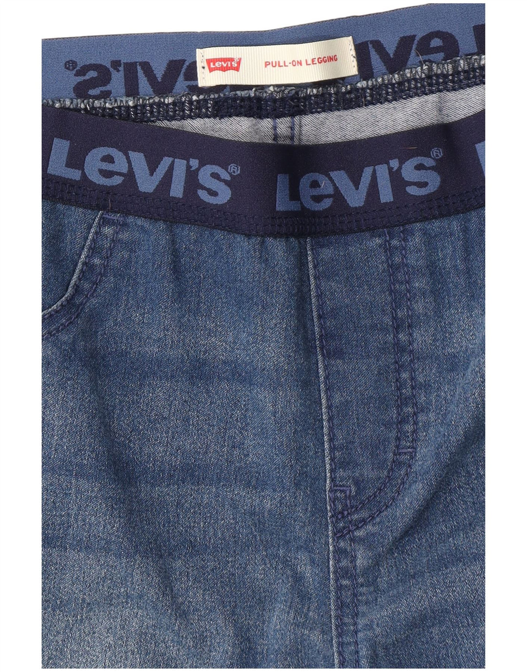 LEVI'S Grafisk Legging Skinny Jeans til kvinder W28 L28 Blå