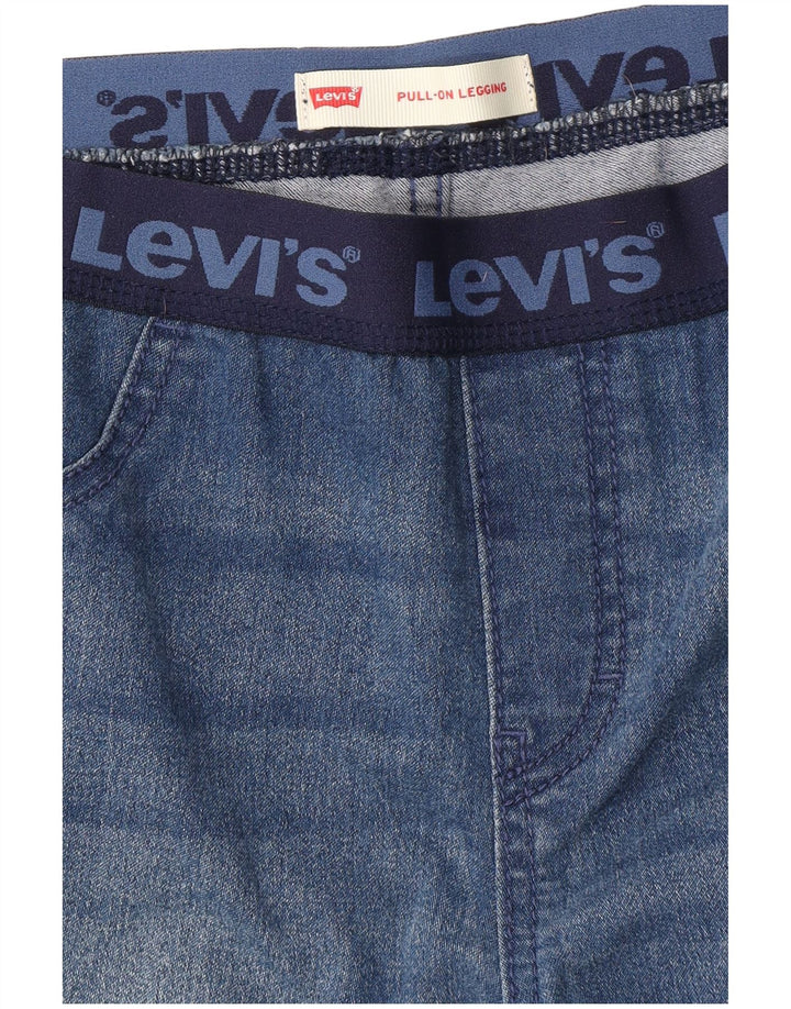 LEVI'S Grafisk Legging Skinny Jeans til kvinder W28 L28 Blå