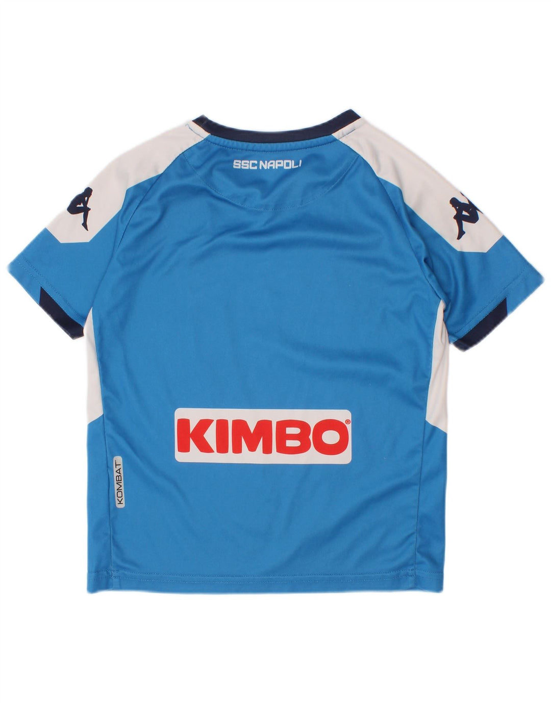 Kappa Boys Grafisk T-Shirt Top 4-5 år Blå Colourblock
