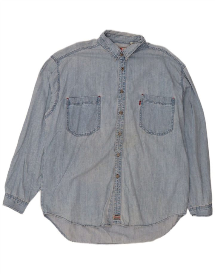 Levi's Herre Denim Shirt XL Blå Bomuld