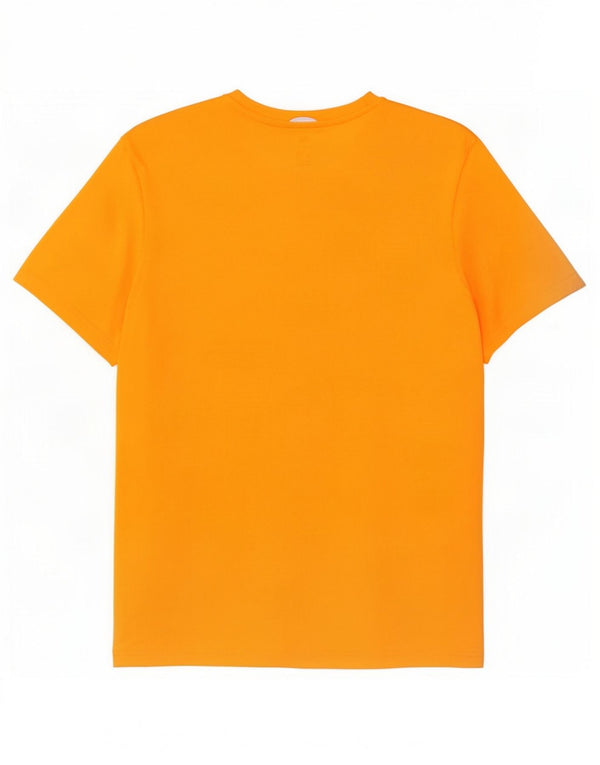 Adidas Herre Climalite T-Shirt Top Medium Orange Polyester