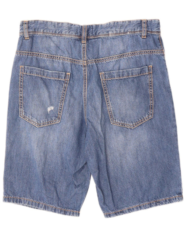 United Colors of Benetton Boys denimshorts 13-14 år W32 3XL Blå