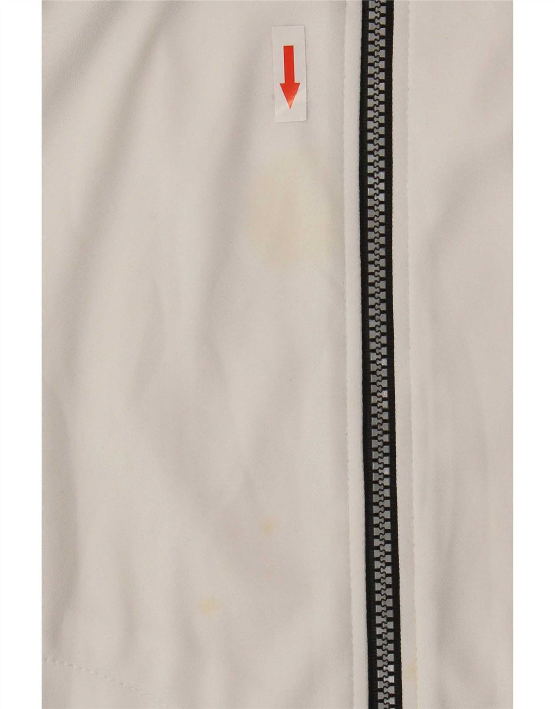 Asics Træningsdragt til mænd Topjakke Medium White Colourblock Polyester